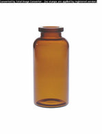 Amber Glass Serum Vial, 21 mm, 10 mL, Kimble - 62421D-10 - 864 Each