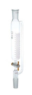 Dwk Life Sciences Kimble Add Graduated Addition Funnel with Pressure Line and Glass Plug, 250 mL - CSX6345300250
