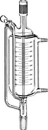 Dwk Life Sciences Kimble Constant Addition Jacketed Funnel, 500 mL - CSX6346300500