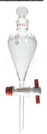 Dwk Life Sciences Kimble KONTES Squibb Separatory Funnel with PTFE Stopcock, 2000mL - CSX6360302000
