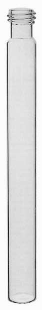 DWK Kimble Screw 73760-16125 Disposable Screw-Thread Culture Tubes, Flat Bottom, 15-415 Threads, 16 mL Overflow Capacity, 125 mm L - MDL-CSX7376016125 - 1000 Each