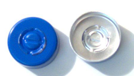 DWK Kimble Aluminum Caps Closures 73820B-20 Alum Seal T / Out 20MM Blu - MDL-CSX73820B20 - 1000 Each