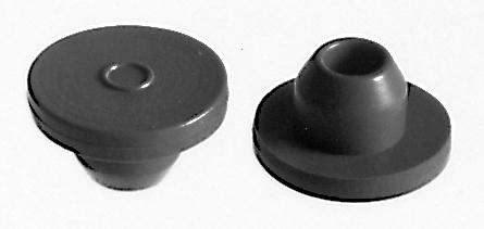 Kimble Gray Butyl Rubber Stoppers - 73827-21 - 1000 Each - MDL-CSX7382721