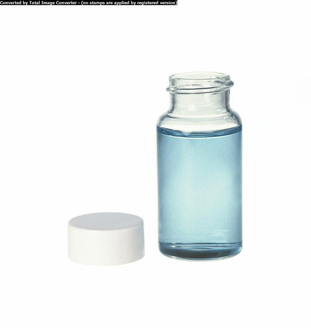 Dwk Life Sciences Kimble Glass Scintillation Vial with Unattached Cap, KG33, Polyethylene Cap Off, 20 mL - CSX7451120