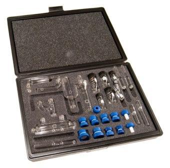 DWK Kimble Microscale 747010-0000 Standard Threaded Microflex Kit - MDL-CSX7470100000 - 1 Each