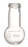 Dwk Life Sciences Kimble Long Neck Threaded Round Bottom Boiling Flask, 25 mL, 20-400 - 747520-2520 - 1 Each