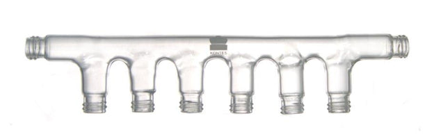 Kimble Threaded 6-Place Vacuum Manifold - 747650-0006 - 1 Each - MDL-CSX7476500006
