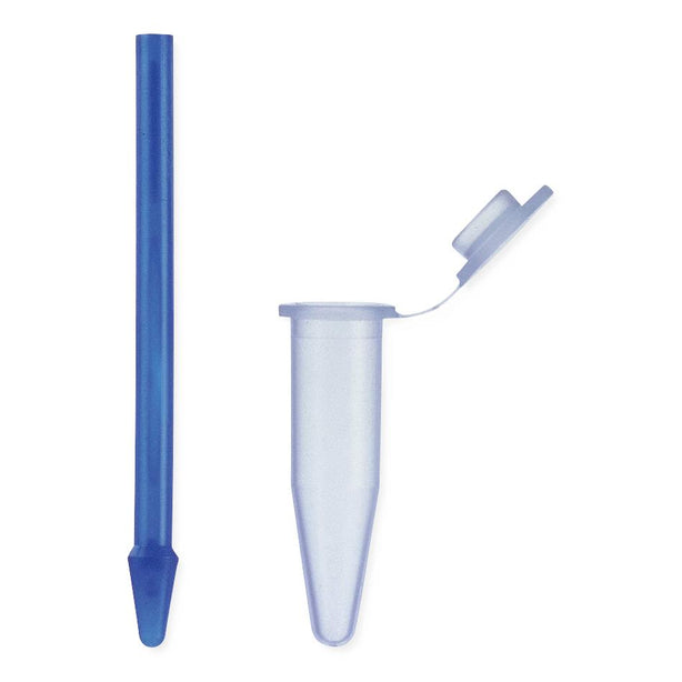 DWK Kimble Disposable Pellet Pestle with Microtube - 749520-0000 - 100 Each