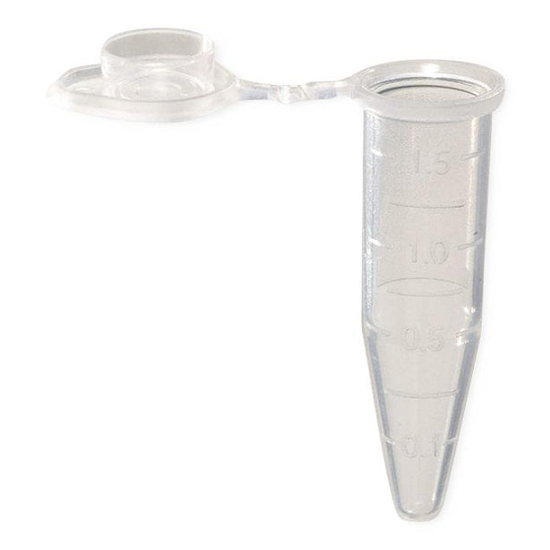 DWK Microtubes PELLET PESTLE Polypropylene Microcentrifuge, 1.5 mL, Natural Color - 749560-1500 - 500 Each