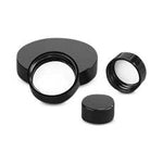 Dwk Life Sciences Kimble Black Phenolic Caps with Pulp / Vinyl Liner - CSX75201G2040