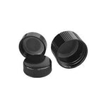 Kimble Black Phenolic Caps with Solid PE Liners - 75202G-45400 - 144 Each - MDL-CSX75202G4540