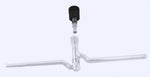 Dwk Life Sciences Kimble HI-VAC CTFE Plug Right-Angle Valve, Size 8 - CSX8265050008