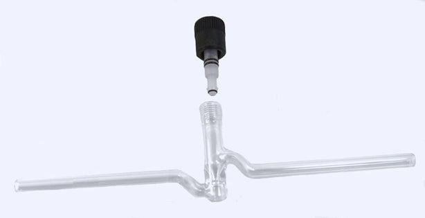 Dwk Life Sciences Kimble HI-VAC CTFE Plug Right-Angle Valve, Size 8 - CSX8265050008