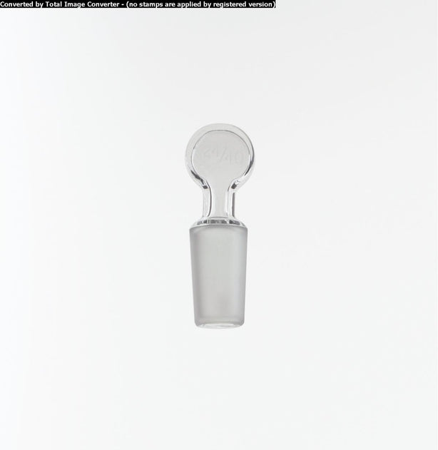 Kimble Full Length Standard Taper Pennyhead Glass Stopper, 29/42 - 851000-2942 - 1 Each