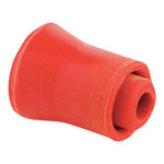 DWK Kimble Sample Septum Rubber Septa for 10 mm Tubes, Red - 897098-0010 - 100 Each