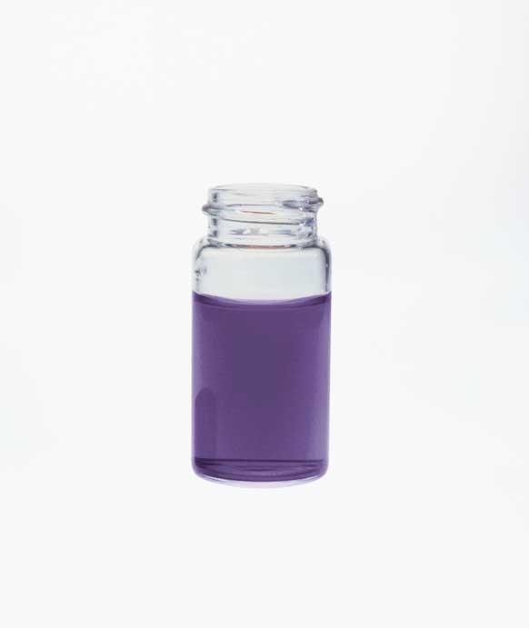 DWK Kimble 33 90L511760S KG33 Expansion Borosilicate Clear Glass Vial with Phenolic Cap Attached, 17 x 60 2 Dram - MDL-CSX90L511760S - 1000 Each