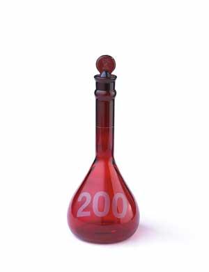 Dwk Life Sciences Kimble RAY-SORB with RAYSORB Heavy Duty Volumetric Glass Flask without Stopper, Wide Mouth, 1000 mL - 92822G-1000 - 1 Each