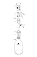 Kimble Glass Support Base for Microfiltration Assembly - 953801-5047 - 1 Each - MDL-CSX9538015047