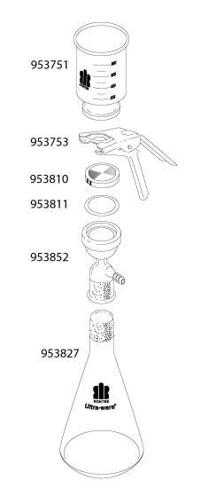 Kimble PTFE Gasket - 953811-4701 - 1 Each - MDL-CSX9538114701