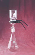 Dwk Life Sciences Kimble Glass Microfiltration Apparatus with Fritted Glass Support, 100mL, Funnel Capacity, 4000mL Flask Capacity, 90mm Filter Size - 953845-0090 - 1 Each