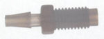 Thread Adapter to Hose Barb, M1/4-28 to 1/16 Inner Dia., Kimble - 953918-2306 - 1 Each