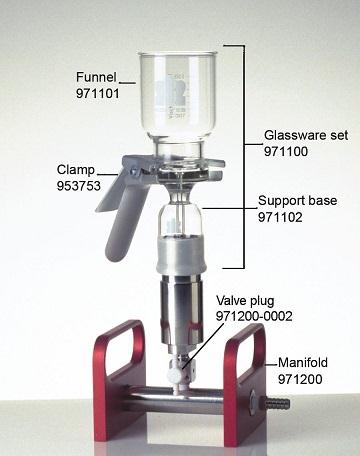 Dwk Life Sciences Kimble SPE Funnel, 47 mm, 300 mL - CSX9711010347