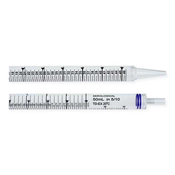 Celltreat Scientific Standard Serological Pipette, Sterile, Individually Wrapped, Bag, 50 mL - 229230B - 90 Each