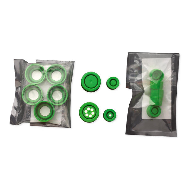 Celltreat Scientific Tissue Culture Flask Cap, Sterile, Vented, Fits 182,300 cm2 and 600 mL - 229399 - 5 Each