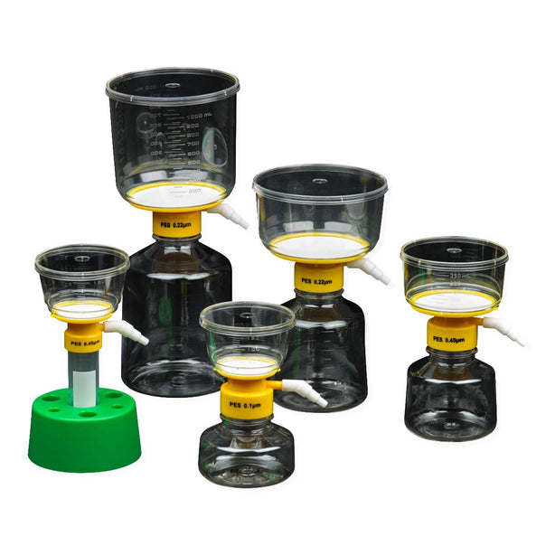 Celltreat Scientific PES Filter System, Sterile, 0.45 μm, 1L, 90 mm - 229704 - 12 Each