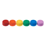 Celltreat Scientific Screw-Top Microtube Caps, Nonsterile, Opaque, Assorted - 230841A - 1000 Each