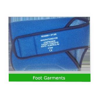 ZIMMER BIOMET DVT System VasoPress Foot Garment, Right/Left, up to Size 13 - VP520 - 1 Pair