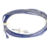 Custom Medical Specialties Suction Connector with Single Spike CMS-1212 Tumescent Tubing Set, Infiltration, Sterile, 15' - MDL-CUICMS1212 - 25 Each