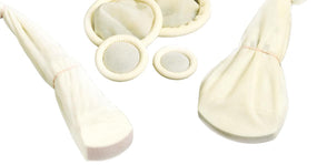 Civco Medical Tapered Latex Endocavity Probe Cover 610-213 - 24.0 Each