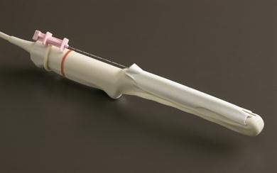 Civco Medical Transvaginal Disposable Endocavity Needle Guide, 16G to 18G x 17 cm - 667-089 - 24 Each