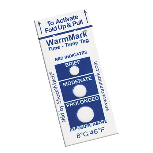 Shockwatch WarmMark Legacy 20??C Temperature Indicator WM 25C/77F - 100.0 Each - MDL-CZCWM25C77F