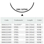 Medtronic Usa Conventional Cutting Stainless Steel Sutures 88862228-89 - 12.0 Each