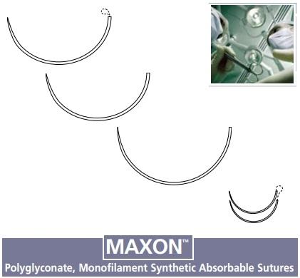 MEDTRONIC USA Clear Maxon Sutures 8886623331 36 Each - MDL-D-G623331