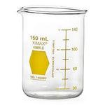 Dwk Life Sciences KIMAX Low Form Griffin Colorware Glass Beakers - CSX14000Y50