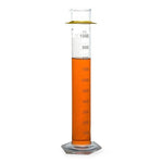 DWK Kimble and 20026-1000 Class A Serialized / Certified TD Cylinder, Bumper, White Scale, 1000 mL - MDL-CSX200261000 - 2 Each