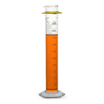 DWK Kimble and 20026-500 Class A Serialized / Certified TD Cylinder, Bumper, White Scale, 500 mL - MDL-CSX20026500 - 4 Each