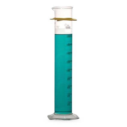 DWK Kimble 20028W-2000 Class A TD Cylinder with Reverse Graduation, Bumper, Reverse Scale, 2000 mL - MDL-CSX20028W2000 - 1 Each