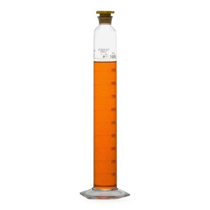 Dwk Life Sciences Kimble PE Class B Cylinder with Single Metric Scale, Polyethylene Stopper, 1L - CSX20039P1000