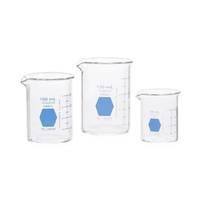 Dwk Life Sciences KIMAX Low Form Griffin Colorware Glass Beakers - CSX14000B1000