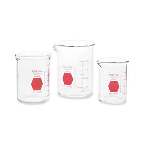 Dwk Life Sciences KIMAX Low Form Griffin Colorware Glass Beakers - CSX14000R1000