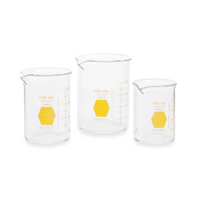 Dwk Life Sciences KIMAX Low Form Griffin Colorware Glass Beakers - CSX14000Y1000