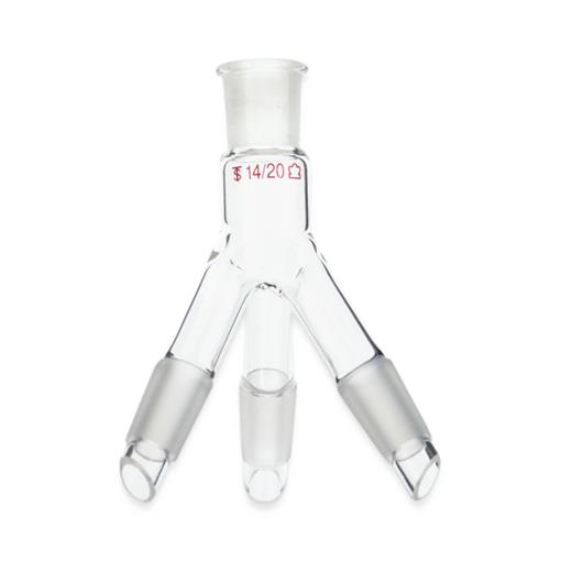 Dwk Life Sciences Kimble 3-Way Micro Distributor Adapter for Distillation - CSX2511750000