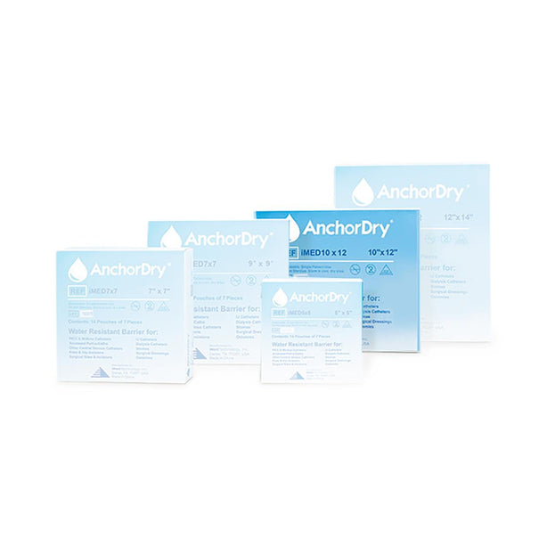 Imed Technology, Inc AnchorDry Water Resistant Barrier IMED10X12 - 7.0 Each - MDL-TCMIMED10X12H