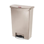 Rubbermaid Front Step-On Waste Containers 1883552 - 1.0 Each