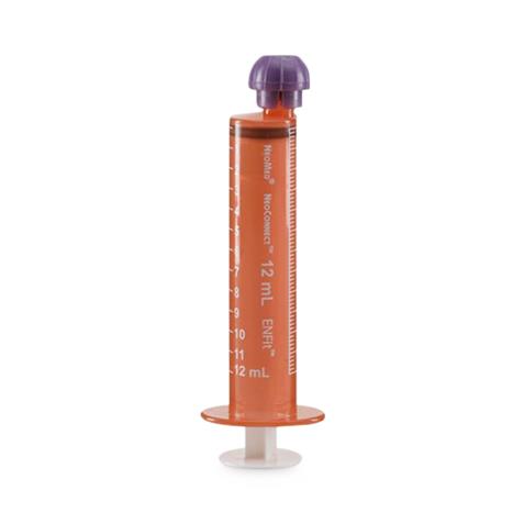 Neomed Bulk Pharmacy 12mL ENFit Syringe, Amber, Nonsterile - BA-S12NC - 1 Each