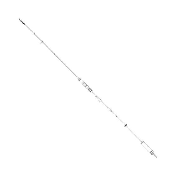 Q Core Medical Sapphire Primary Infusion Set with 2 Y Sites, 115" - 12005-000-0003 - 30 Each